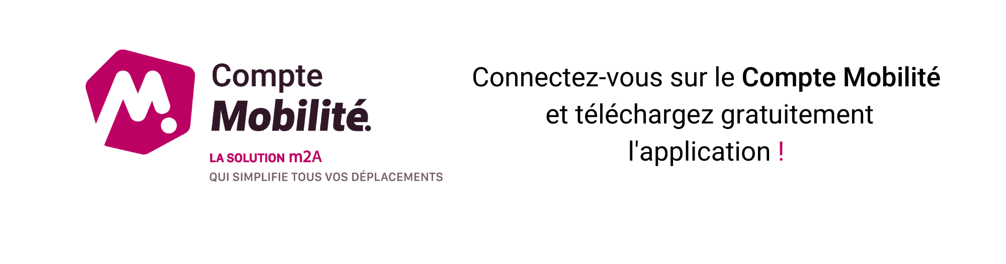 Compte mobilité