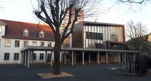 Collège Kennedy Mulhouse, restructuration et réhabilitation, aménagement alsace